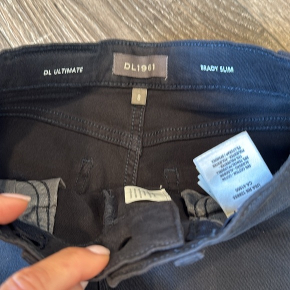 DL1961 Brady Slim grey denim jeans size 8 - Picture 2 of 2